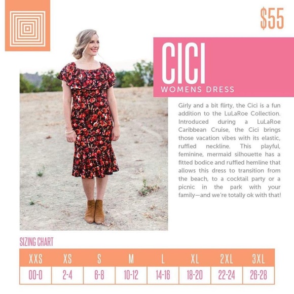 LuLaRoe | Dresses | Lularoe Cici | Poshmark